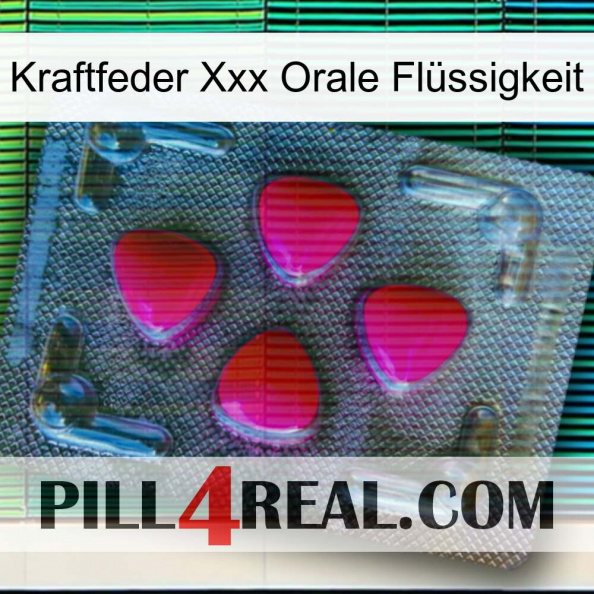 Kraftfeder Xxx Orale Flüssigkeit 13
